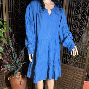 SUNDANCE BLUE DRESS XXL